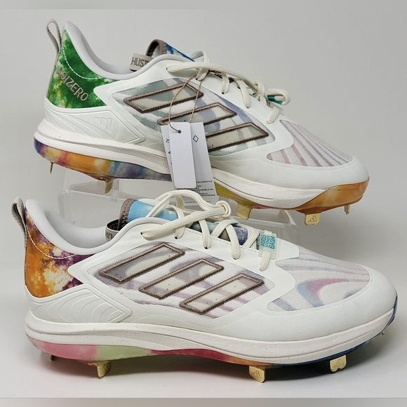 Adidas Adizero Purehustle 3 Elite IG9603 Women's Size 13 White Summer Bash New - Picture 2 of 12